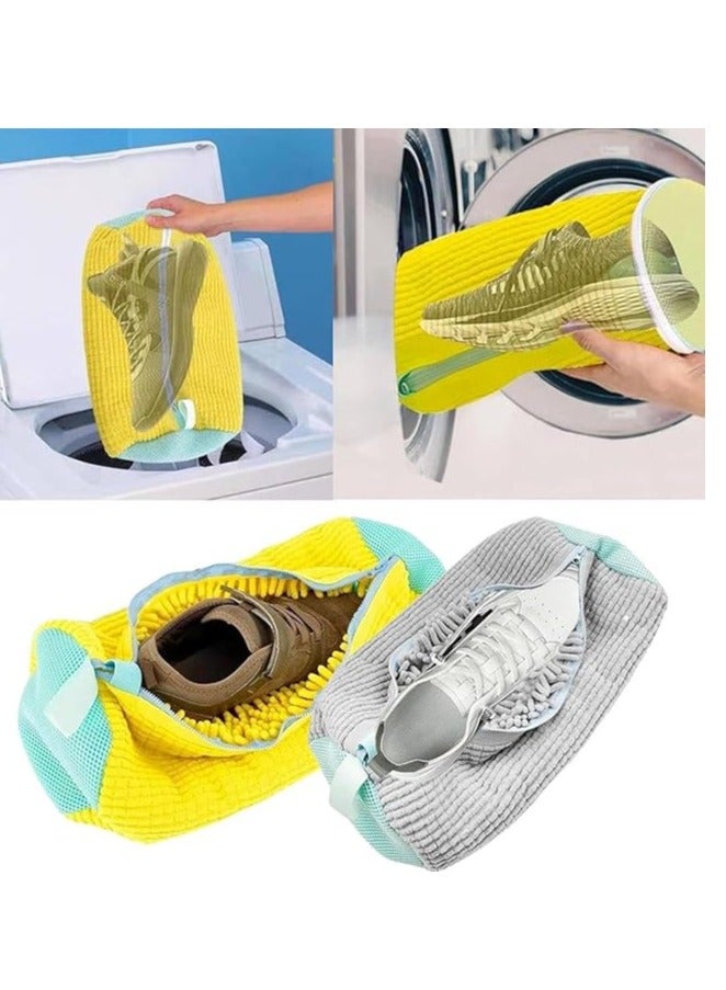 Shoe Washing Machine Bag: Laundry Shoe Bag for Washer and Dryer - Reusable Shoe Cleaning Bag for Sneaker Tennis Shoes Unstain Cleaner Kit (1pcs) - Image 4
